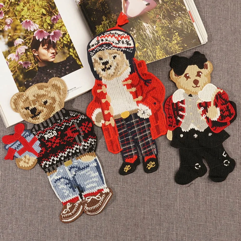 Bear Cloth Patch Clothes Decoration Patches Embroidery Handmade Cloth Art Patch Embroidered Sewing Scp
Bear Cloth Patch Clothes Decoration Patches Embroidery Handmade Cloth Art Patch Embroidered Sewing Scp