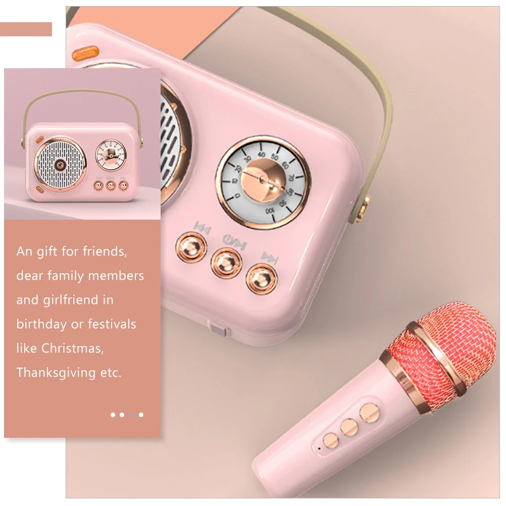 Portable Speaker Mini Wireless Speaker Metal Recording Microphone for Outdoor Travel Birthday Gift
Portable Speaker Mini Wireless Speaker Metal Recording Microphone for Outdoor Travel Birthday Gift
