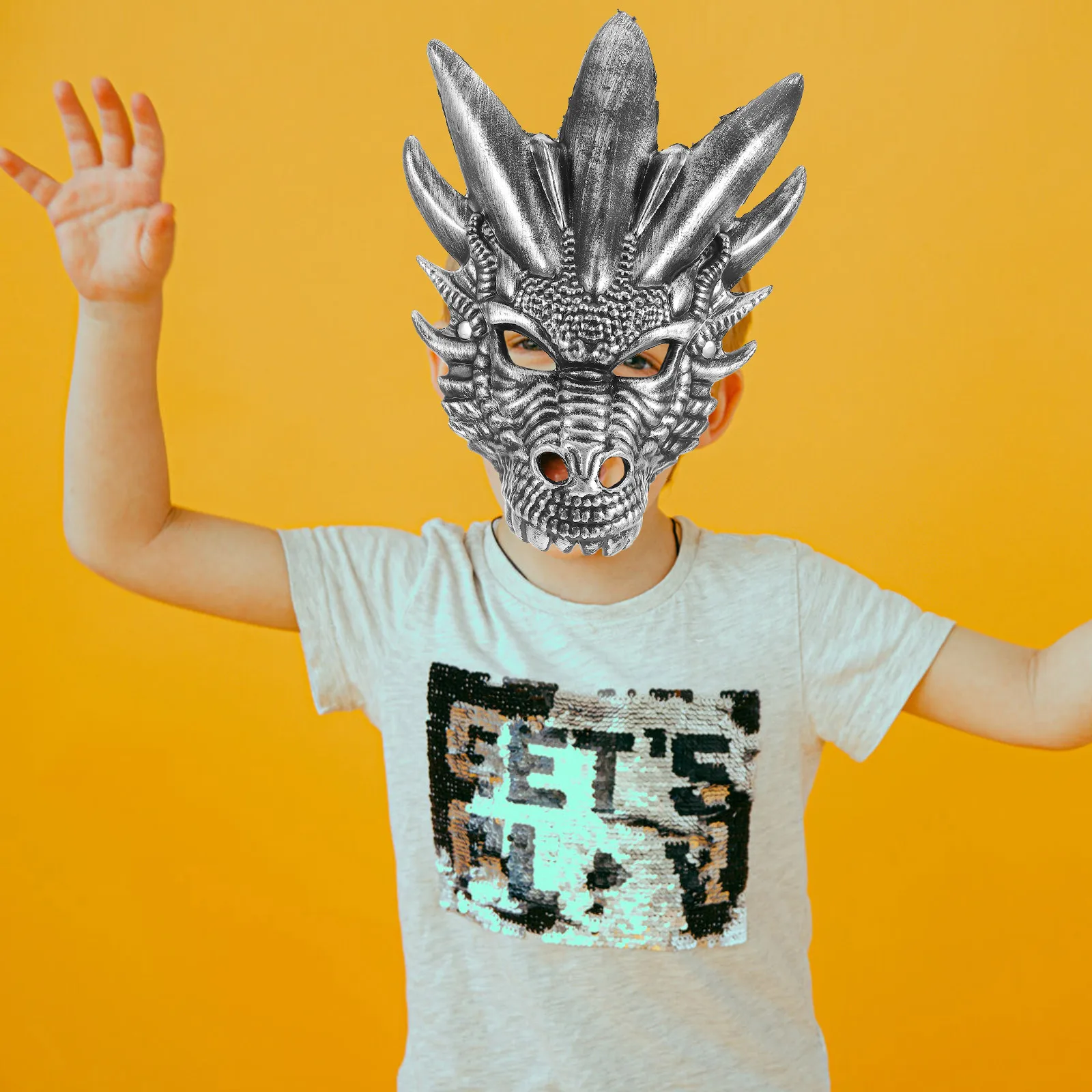 Dragon Mask Animal Masks for Kids Dino Plastic Clothing Cosplay Dinosaur Costume Dress up
Dragon Mask Animal Masks for Kids Dino Plastic Clothing Cosplay Dinosaur Costume Dress up