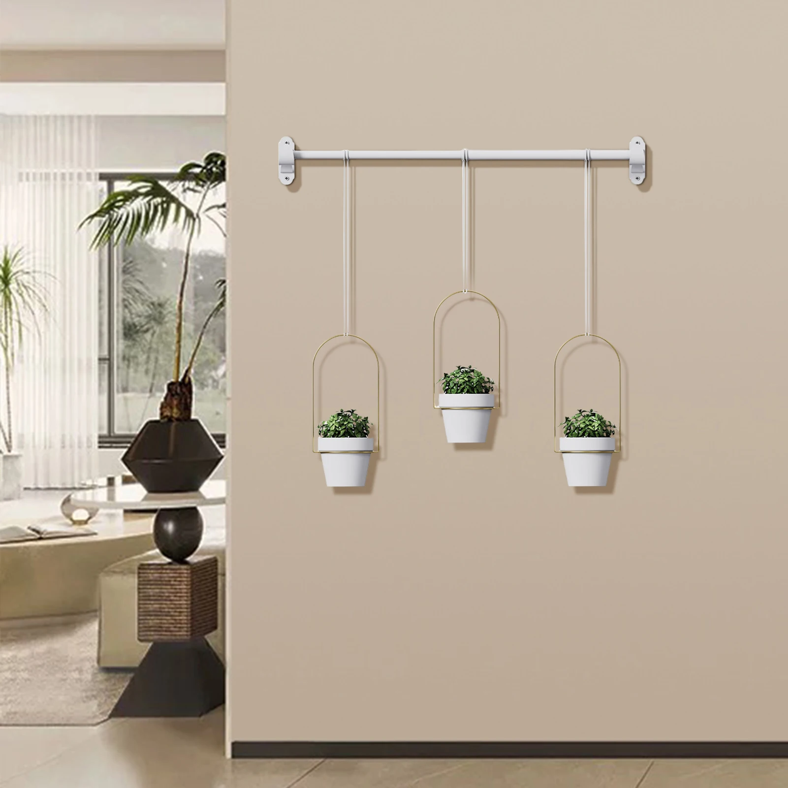 Hanging Planters for Indoor Outdoor Plants Adjustable Retractable Hanging Rod Plant Hanger for Garden Home Porch Decor
Hanging Planters for Indoor Outdoor Plants Adjustable Retractable Hanging Rod Plant Hanger for Garden Home Porch Decor