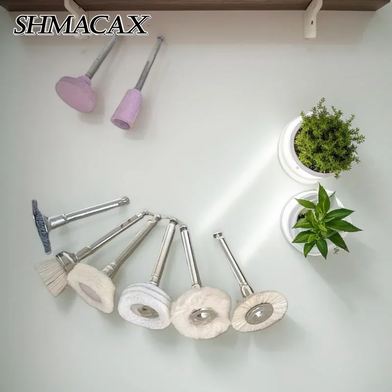 12pcs/box Dental Polisher Kit For Low-Speed Handpiece Dental Composite Finishing Polishing Dentistry Porcelain/Natural Teeth
12pcs/box Dental Polisher Kit For Low-Speed Handpiece Dental Composite Finishing Polishing Dentistry Porcelain/Natural Teeth