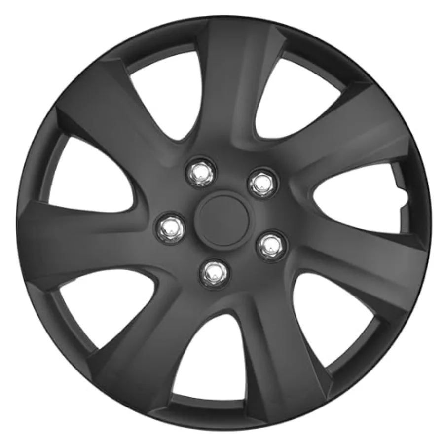 Set of 4 Matte Black 16" Inch Rims Hubcaps Car Wheel Hub Caps Wheel Covers Snap-On Direct OEM Replacement Toyota Honda Nissan F
Set of 4 Matte Black 16" Inch Rims Hubcaps Car Wheel Hub Caps Wheel Covers Snap-On Direct OEM Replacement Toyota Honda Nissan F