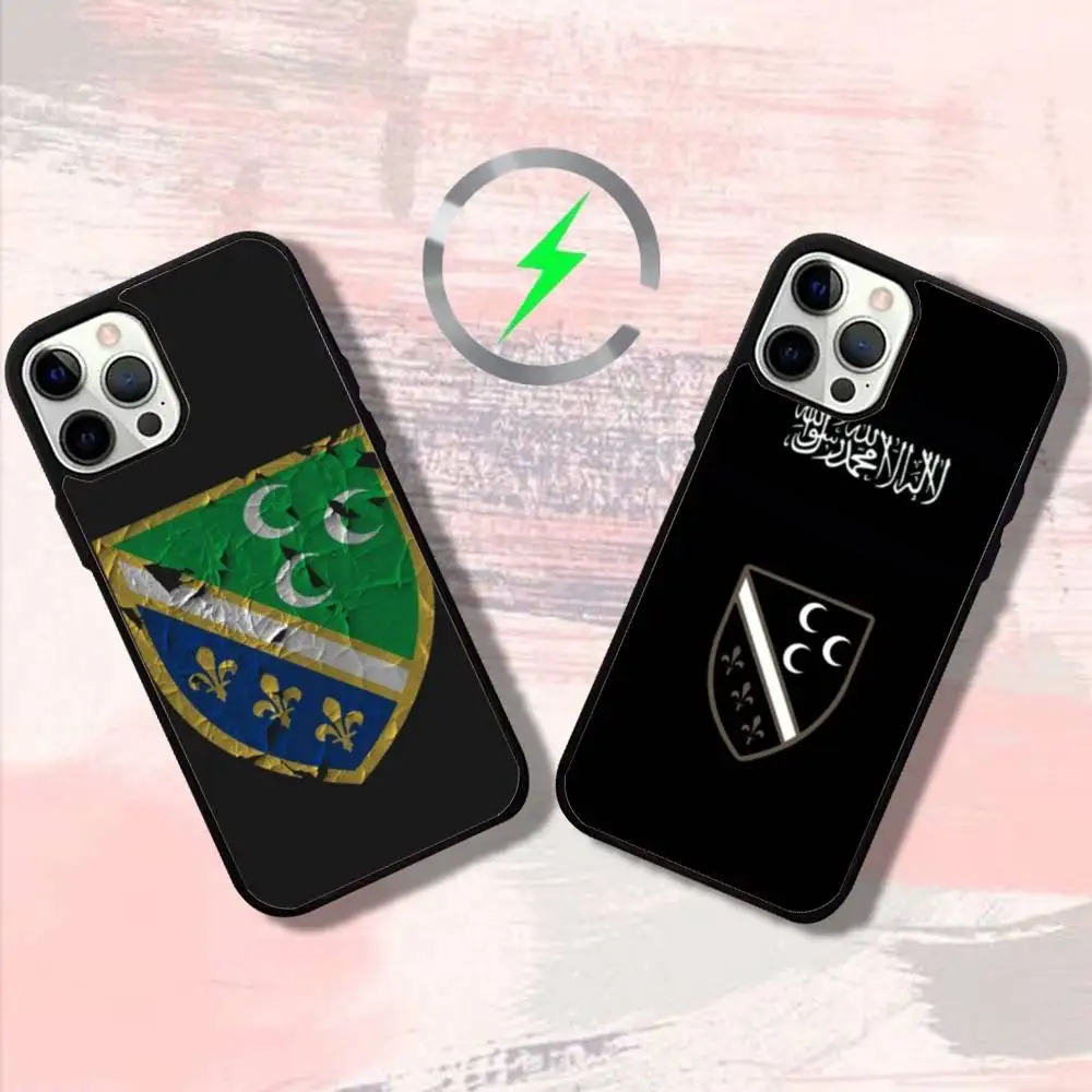 Чехол для телефона с флагом S-Sandzaks для iPhone 17,16,15,14,13,12,11, Pro, Max, Plus, Mini, SE4, E с магнитной беспроводной зарядкой Magsafe 
Чехол для телефона с флагом S-Sandzaks для iPhone 17,16,15,14,13,12,11, Pro, Max, Plus, Mini, SE4, E с магнитной беспроводной зарядкой Magsafe