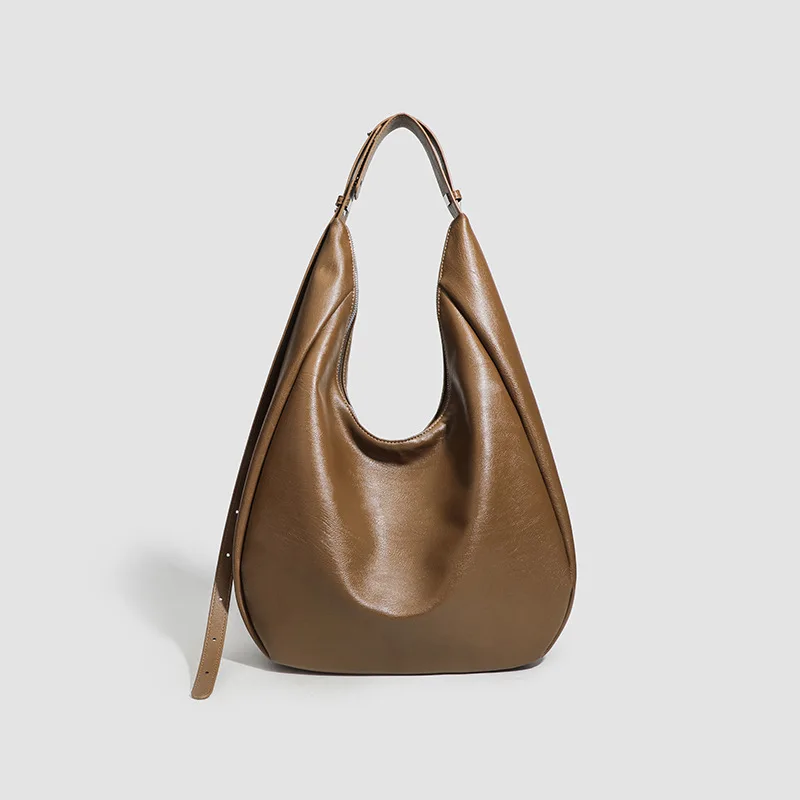 Shoulder Bags for Women Large Shopper Bag Solid Color Quality Soft Leather Crossbody Handbag Lady Travel Tote Bag
Shoulder Bags for Women Large Shopper Bag Solid Color Quality Soft Leather Crossbody Handbag Lady Travel Tote Bag