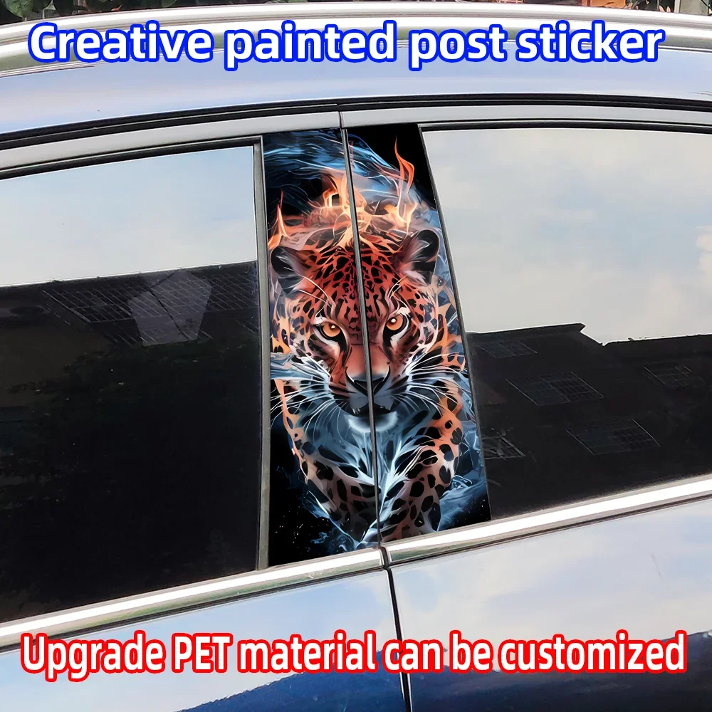 Animals Leopard Car Stickers Waterproof Auto B Pillar Decor Cover Scratches Car Door Pillar Sunscreen Vinyl Decal Accessories
Animals Leopard Car Stickers Waterproof Auto B Pillar Decor Cover Scratches Car Door Pillar Sunscreen Vinyl Decal Accessories