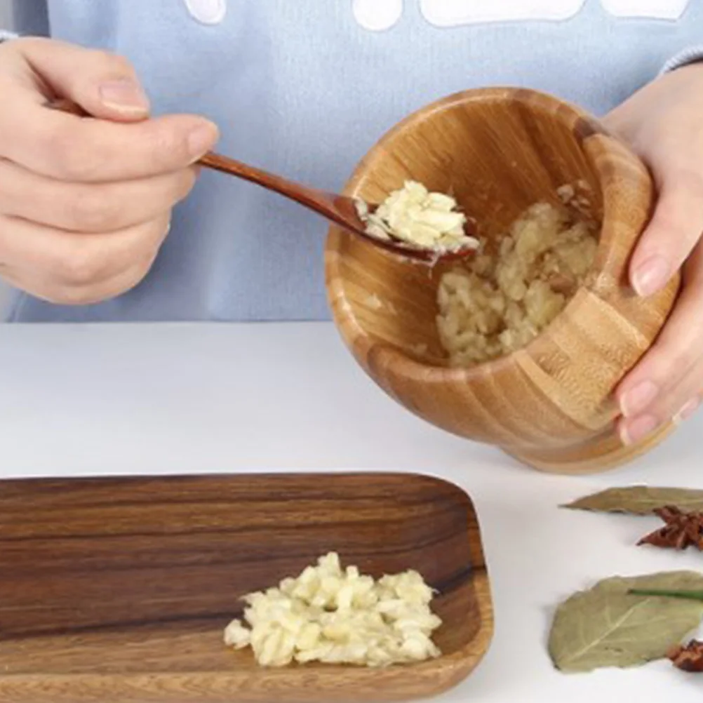 Garlic Pounder Lid Wooden Pestle Kitchen Accessories Spice Easy Clean Garlic Press Pot Food
Garlic Pounder Lid Wooden Pestle Kitchen Accessories Spice Easy Clean Garlic Press Pot Food