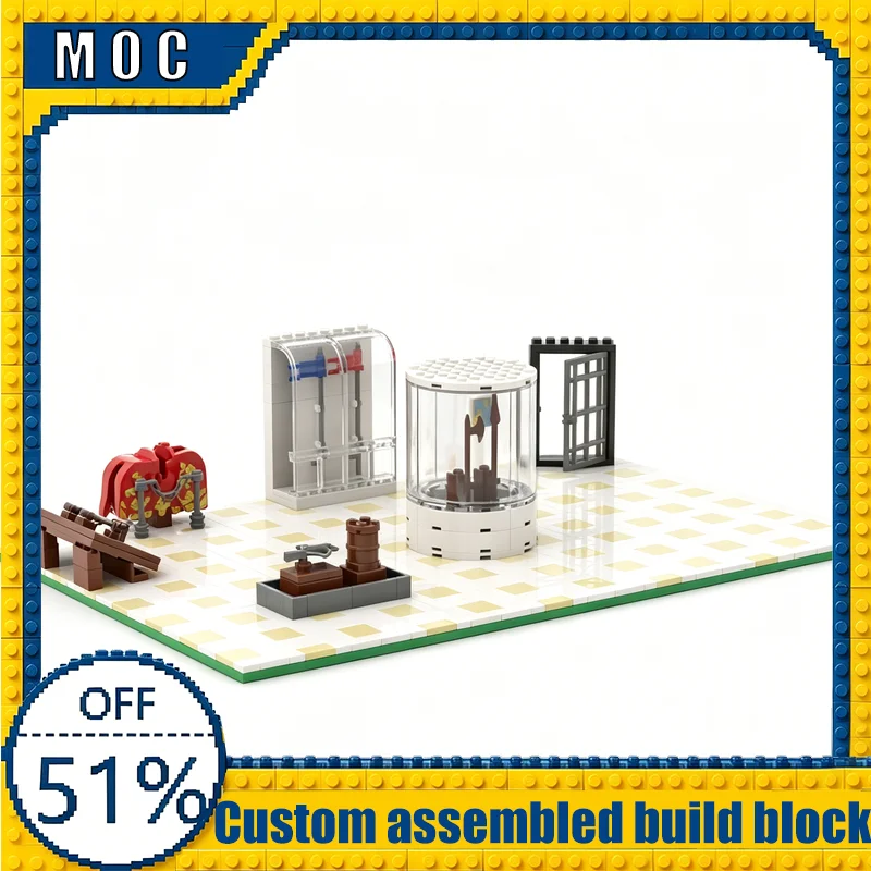 655 PCS Famous Museum Exhibition Scene MOC Model Building Blocks Assembly Toy Puzzle Educational Learning Birthday Gift Adults
655 PCS Famous Museum Exhibition Scene MOC Model Building Blocks Assembly Toy Puzzle Educational Learning Birthday Gift Adults
