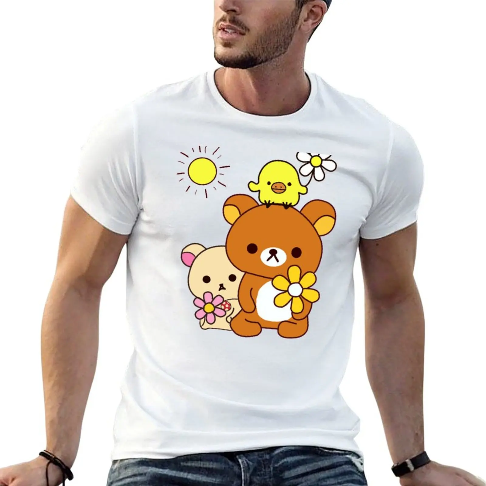 Rilakkuma Joy T-Shirt man t shirt luxury t shirts cotton 100% anime t shirts for man T-shirt
Rilakkuma Joy T-Shirt man t shirt luxury t shirts cotton 100% anime t shirts for man T-shirt