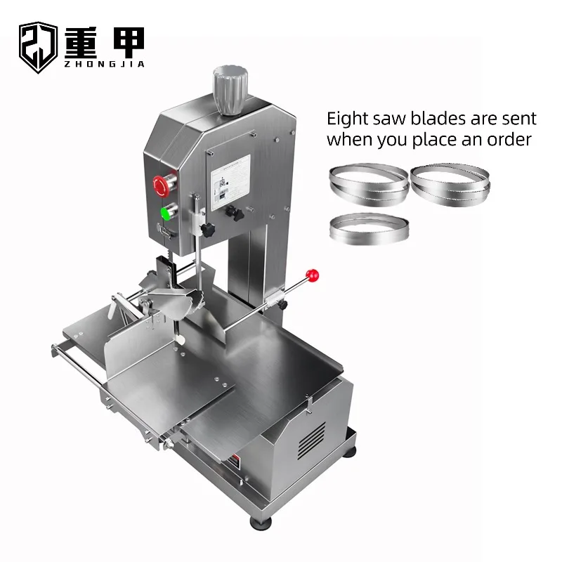 1500W Stainless Steel Blade Table Top Bone Saw Machine Commercial Kitchen Equipment For Frozen Meat/Bone Cutting Meat Slicer
1500W Stainless Steel Blade Table Top Bone Saw Machine Commercial Kitchen Equipment For Frozen Meat/Bone Cutting Meat Slicer
