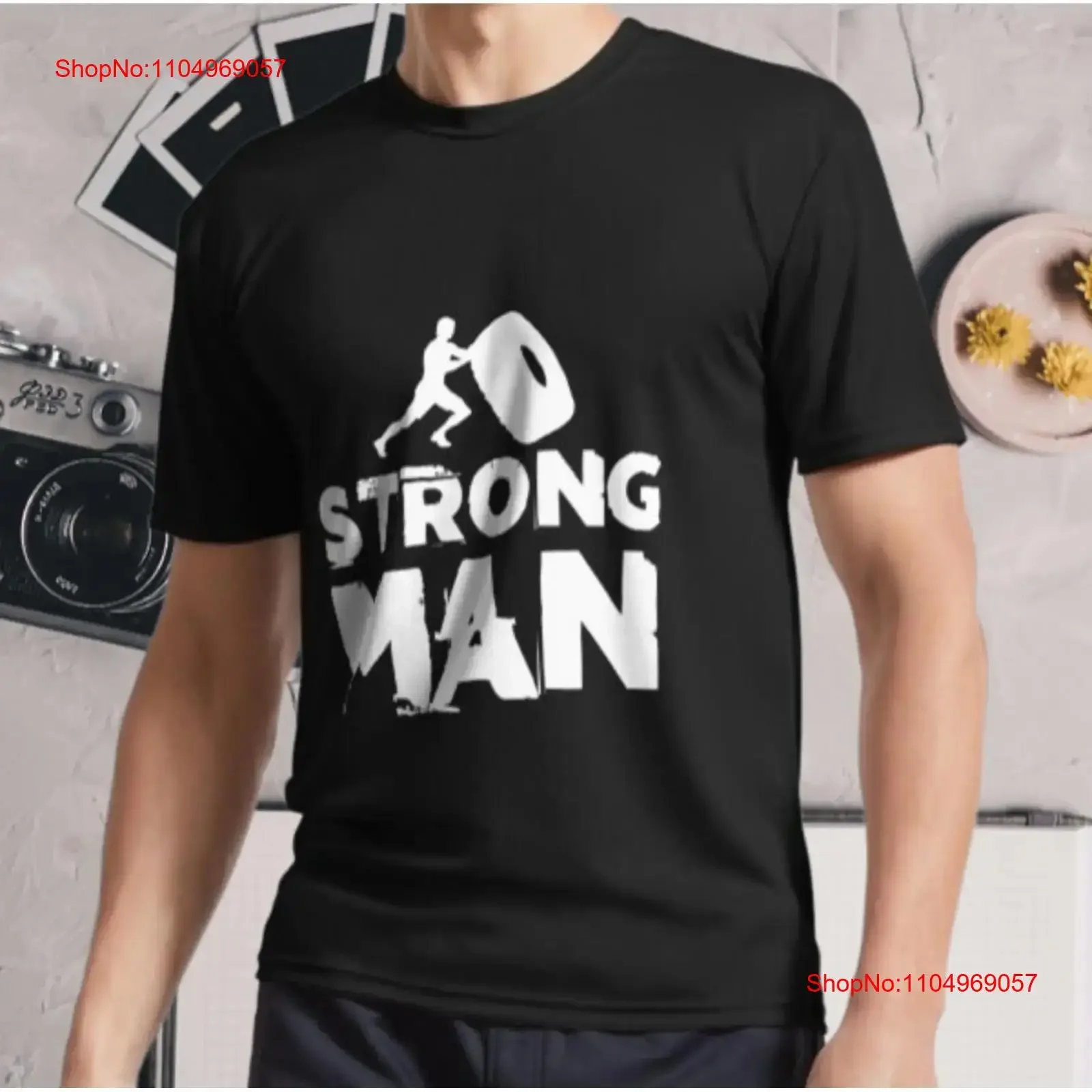 Новая футболка Strongman с шинами для тренировок, активный логотип, забавный размер S 5XL, винтажная стираная дизайнерская одежда с графикой, мягкая растянутая
Новая футболка Strongman с шинами для тренировок, активный логотип, забавный размер S 5XL, винтажная стираная дизайнерская одежда с графикой, мягкая растянутая
