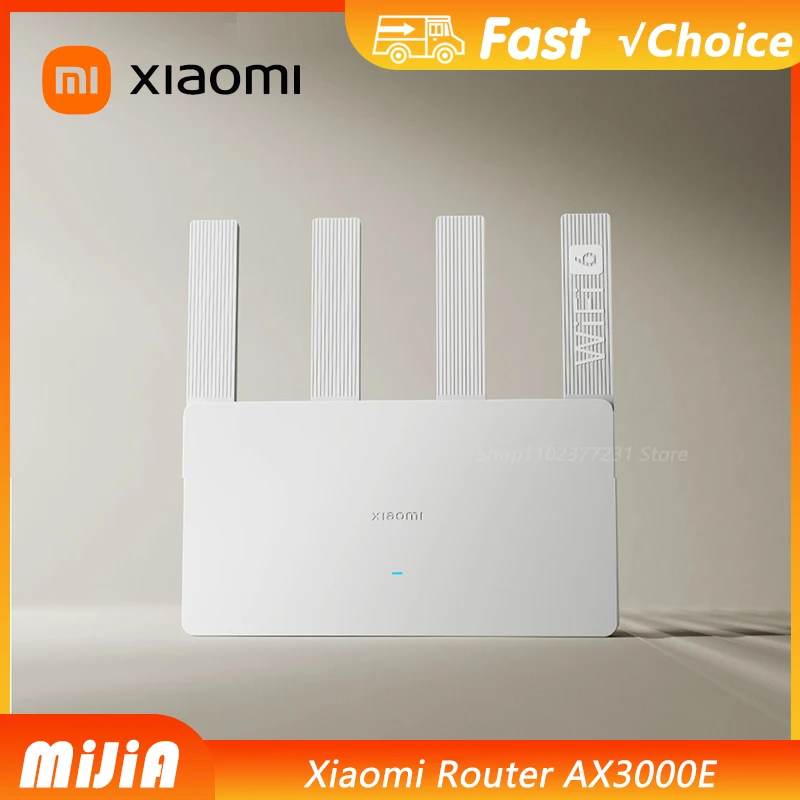 НОВЫЙ маршрутизатор XIAOMI AX3000E WiFi 6, 3000 Мбит/с, двухдиапазонный, гигабитный, чип Qualcomm, два порта WAN, 256 МБ большой памяти, Mesh-сетевое подключение, CN
НОВЫЙ маршрутизатор XIAOMI AX3000E WiFi 6, 3000 Мбит/с, двухдиапазонный, гигабитный, чип Qualcomm, два порта WAN, 256 МБ большой памяти, Mesh-сетевое подключение, CN