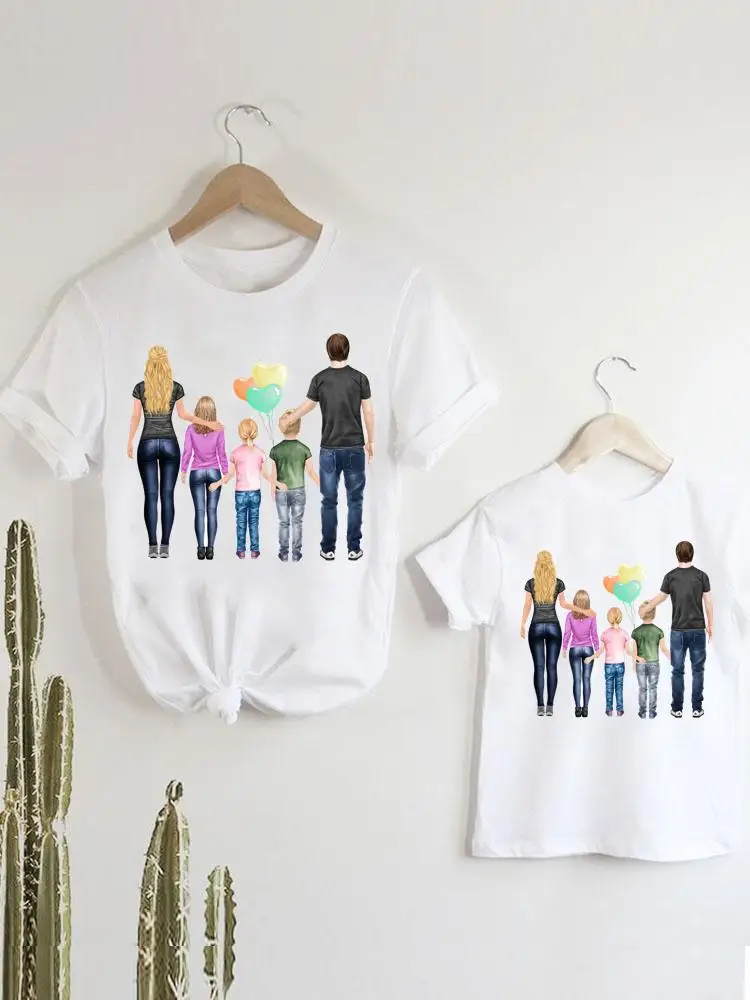 Sweet New Cute Trend Tee T-shirt Family Matching Outfits Women Mom Mama Clothes Girls Boys Kid Child Summer Tshirt Clothing
Sweet New Cute Trend Tee T-shirt Family Matching Outfits Women Mom Mama Clothes Girls Boys Kid Child Summer Tshirt Clothing