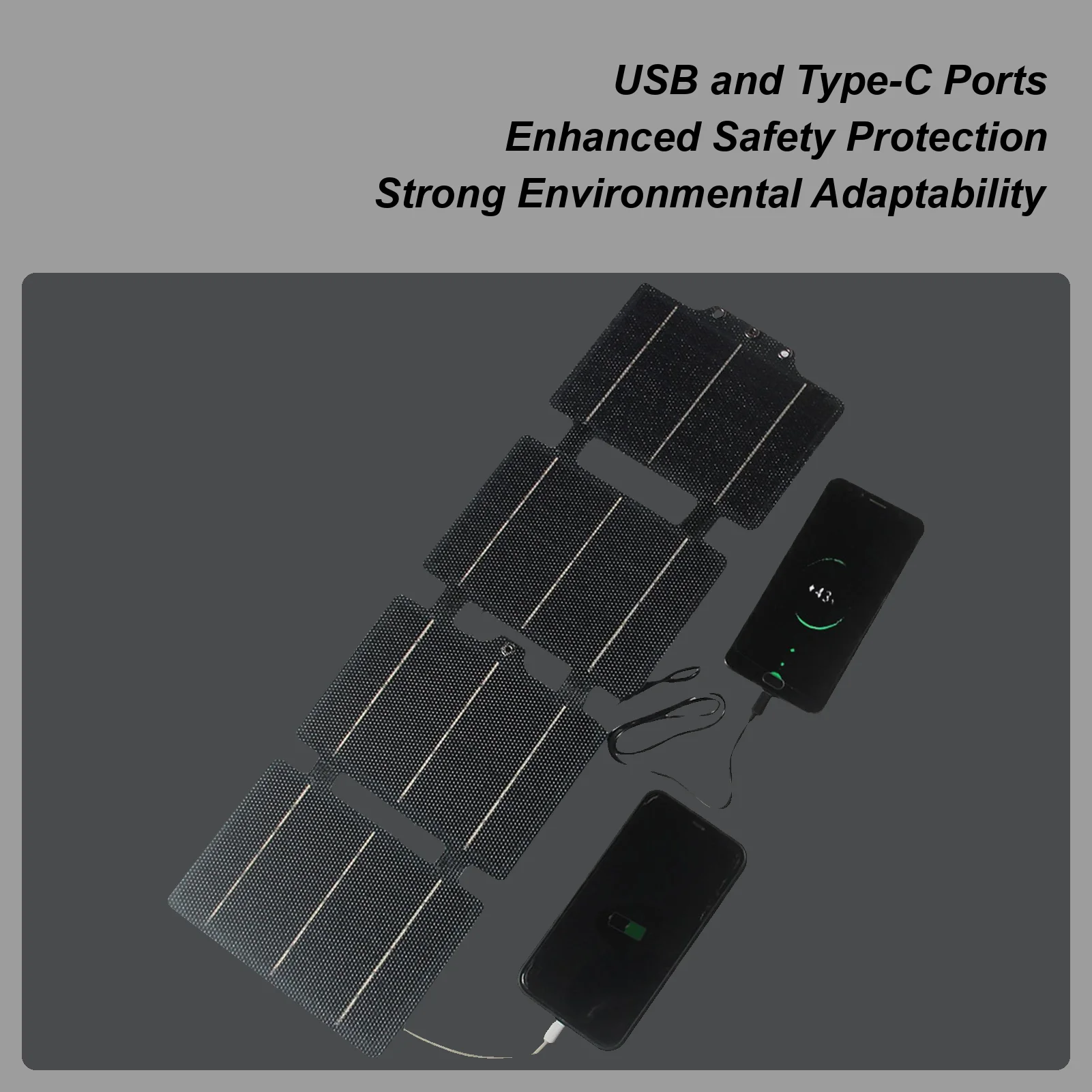 Solar Panel Charger 30W Portable Foldable Solar Panel For Camping Waterproof Phone Tablet Charger For RV Backpacking Outdoor
Solar Panel Charger 30W Portable Foldable Solar Panel For Camping Waterproof Phone Tablet Charger For RV Backpacking Outdoor