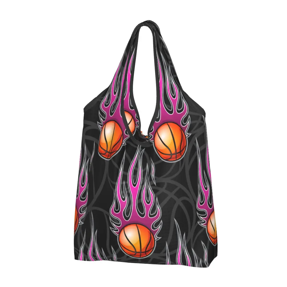 Custom Basketball Dots Round Shopping Bag Women Portable Large Capacity Groceries Physical culture Shopper Tote Bags
Custom Basketball Dots Round Shopping Bag Women Portable Large Capacity Groceries Physical culture Shopper Tote Bags