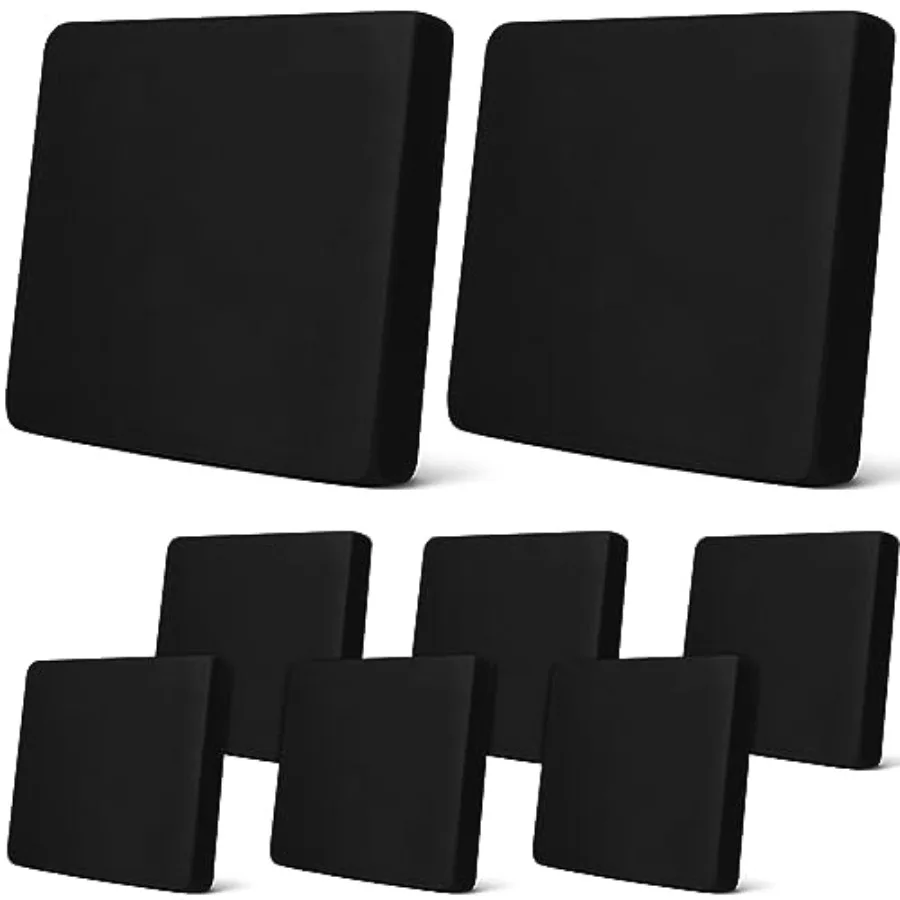 8Pcs Patio Cushion Covers Stretch Outdoor Cushion Cover Replacement for Patio Furniture Sofa Couch Slipcovers Soft Flexibility
8Pcs Patio Cushion Covers Stretch Outdoor Cushion Cover Replacement for Patio Furniture Sofa Couch Slipcovers Soft Flexibility