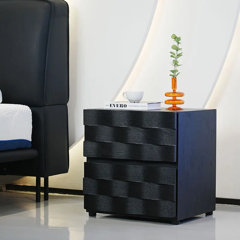 Black Wooden Stylish Minimalist Nightstand for Bedroom Multifunctional Storage Nightstand
Black Wooden Stylish Minimalist Nightstand for Bedroom Multifunctional Storage Nightstand