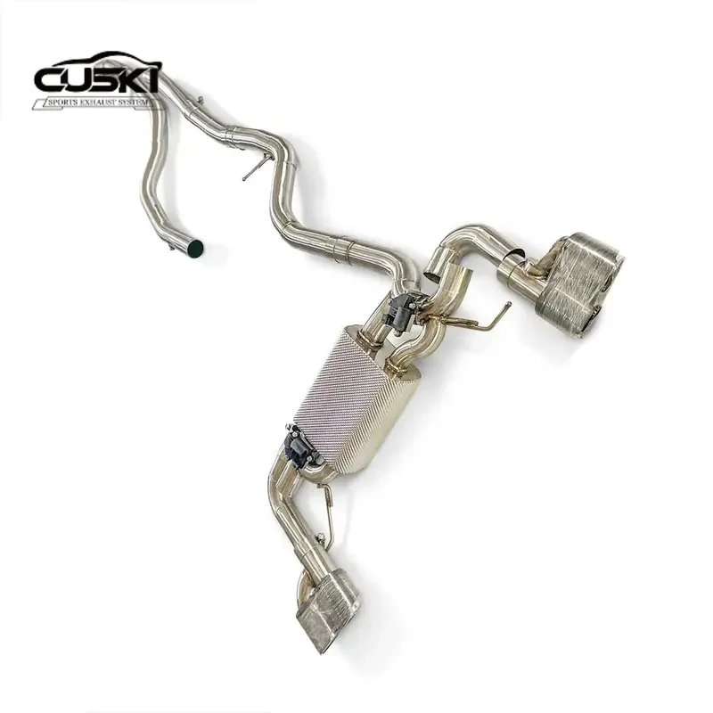 High Flow intelligent valve exhaust pipe Applicable to BMW 325/330 G20/G28 2.0T B48 2020-2023 Stainless Steel Exhaust Modificati
High Flow intelligent valve exhaust pipe Applicable to BMW 325/330 G20/G28 2.0T B48 2020-2023 Stainless Steel Exhaust Modificati