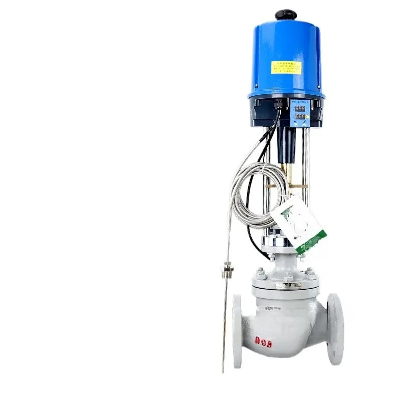Electric temperature control valve integrated steam high temperature regulation
Electric temperature control valve integrated steam high temperature regulation