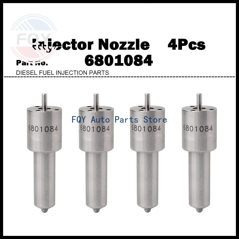 4X High Quality Injector Nozzle Tip 6801084 2645A612 For Perkins 1004.4 LRB6701420 LRB6703205
4X High Quality Injector Nozzle Tip 6801084 2645A612 For Perkins 1004.4 LRB6701420 LRB6703205