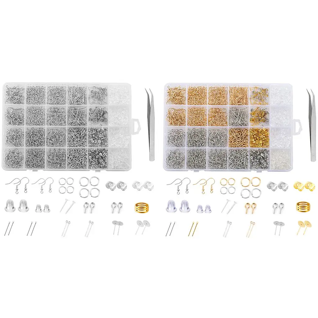 Hypoallergenic Earring Making Kit, 2682Pcs Earring Supplies Kit for Earring Making and Repairing with Tools
Hypoallergenic Earring Making Kit, 2682Pcs Earring Supplies Kit for Earring Making and Repairing with Tools