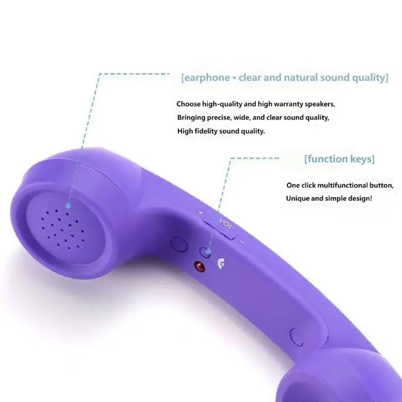 Ergonomic Type C Handset Featuring Comfort and Highly Definition Sound Long Wear HX5E
Ergonomic Type C Handset Featuring Comfort and Highly Definition Sound Long Wear HX5E