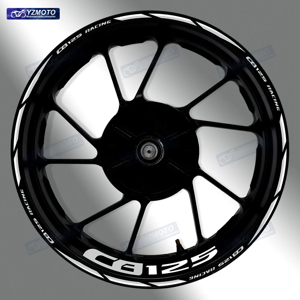 Для Honda CB125 CB 125 мотоцикла спереди и сзади 17-дюймовые гоночные наклейки на колеса, светоотражающие декоративные наклейки на обод втулки в полоску
Для Honda CB125 CB 125 мотоцикла спереди и сзади 17-дюймовые гоночные наклейки на колеса, светоотражающие декоративные наклейки на обод втулки в полоску