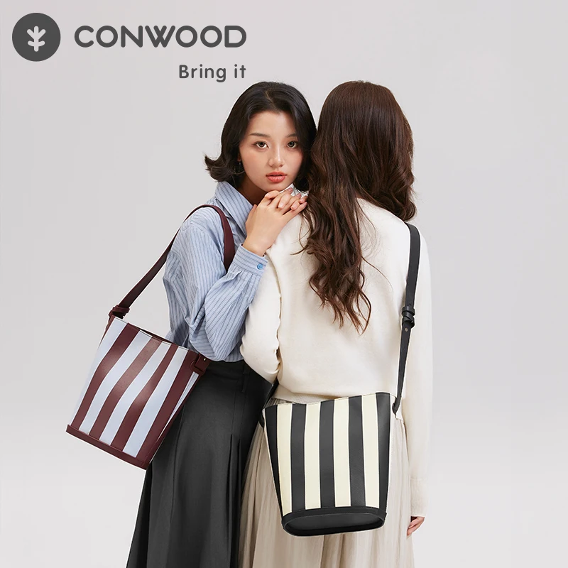 CONWOOD Винтажная большая сумка для женщин, сумка через плечо, сумка-ведро, большая вместимость
CONWOOD Винтажная большая сумка для женщин, сумка через плечо, сумка-ведро, большая вместимость