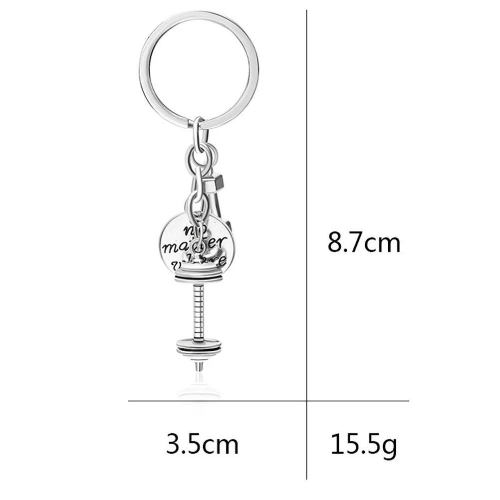 3Pcs Dumbbell Keychains Creative Fitness Accessories Fashion Rings Women Key Ring Ornaments Bag Car Keys Decor Durability
3Pcs Dumbbell Keychains Creative Fitness Accessories Fashion Rings Women Key Ring Ornaments Bag Car Keys Decor Durability