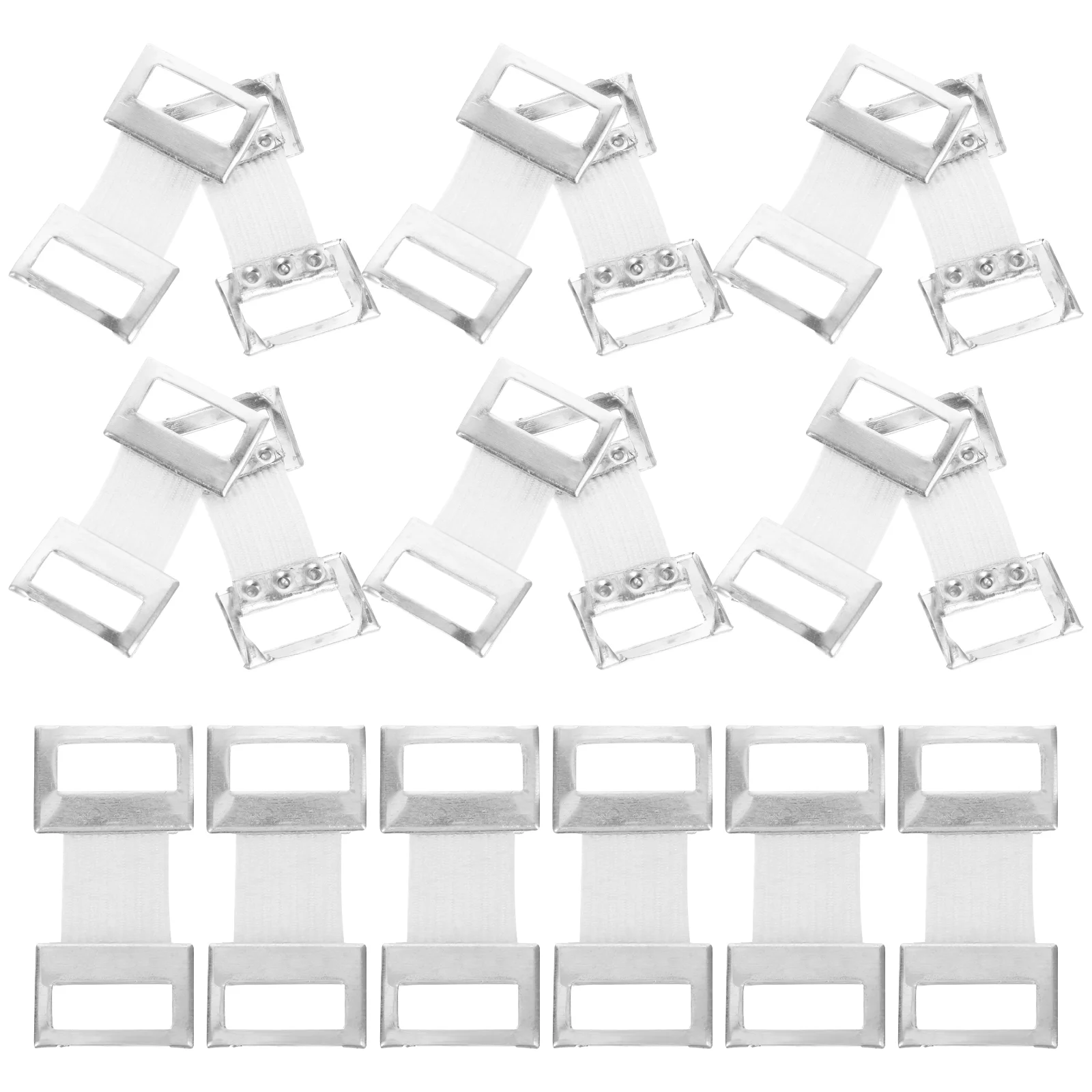50 Pcs Aluminum Alloy Bandage Clips Elastic Buckle Fastener Wrap Clamp Fixing Replacement Secure Compression Support Sprains
50 Pcs Aluminum Alloy Bandage Clips Elastic Buckle Fastener Wrap Clamp Fixing Replacement Secure Compression Support Sprains