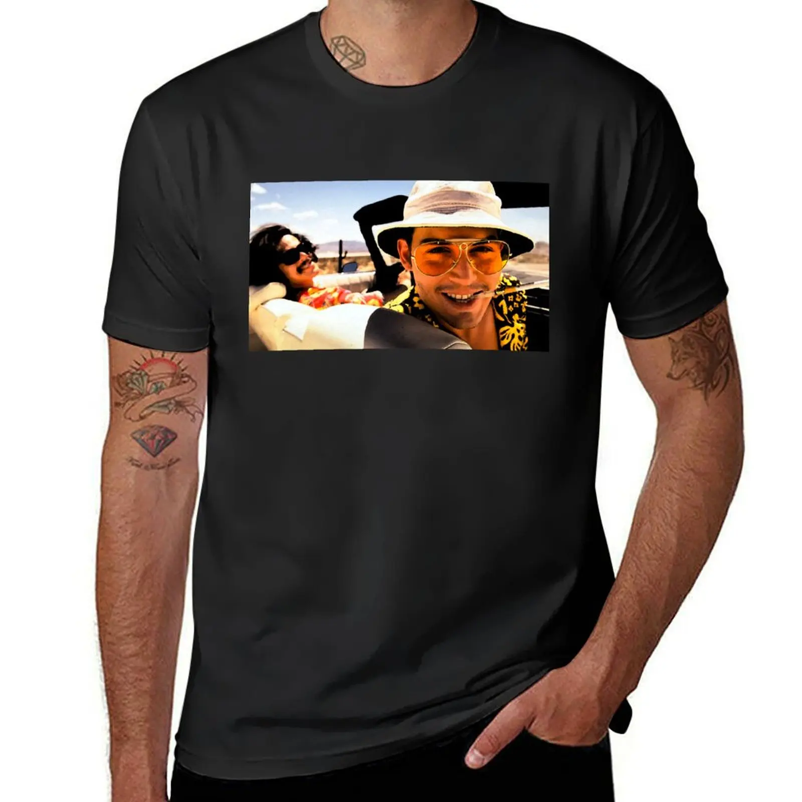 Fear and Loathing in Las Vegas - Art T-Shirt blacks blanks anime clothes Men's t-shirts
Fear and Loathing in Las Vegas - Art T-Shirt blacks blanks anime clothes Men's t-shirts