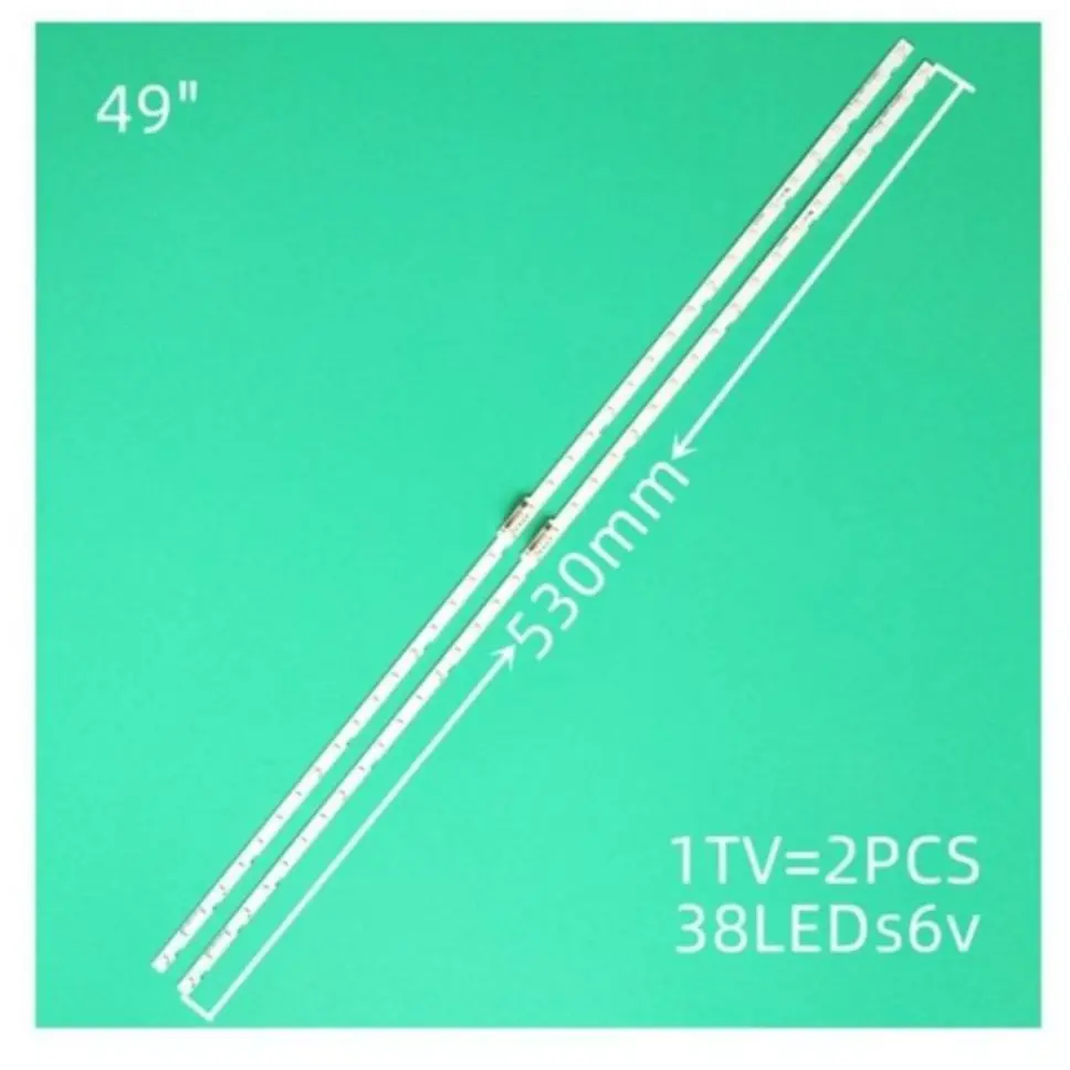 NEW 2 pcs./Lot for 49" LCD TV AOT-49-NU7300 49NU7100 UE49NU7140U UE49NU7140 UE49NU7300 UE49NU7100
NEW 2 pcs./Lot for 49" LCD TV AOT-49-NU7300 49NU7100 UE49NU7140U UE49NU7140 UE49NU7300 UE49NU7100