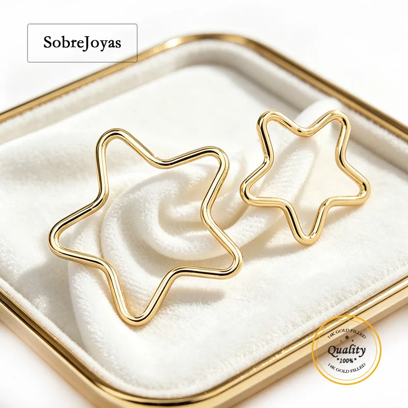 Star Charm Pendant 10.5MM/15MM Jewelry 14K Gold Filled Making Supplies Versatile for DIY Bracelets Necklaces Earrings
Star Charm Pendant 10.5MM/15MM Jewelry 14K Gold Filled Making Supplies Versatile for DIY Bracelets Necklaces Earrings