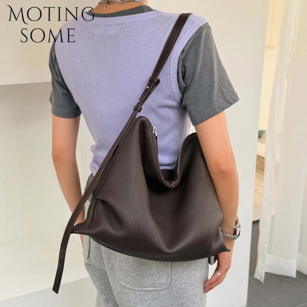 MOTINGSOME 2026 New in Soft Full Grain Leather Bag Woman Shoulder Messenger Bags Crossbody Handbag Luxury Designer Tote Freely
MOTINGSOME 2026 New in Soft Full Grain Leather Bag Woman Shoulder Messenger Bags Crossbody Handbag Luxury Designer Tote Freely