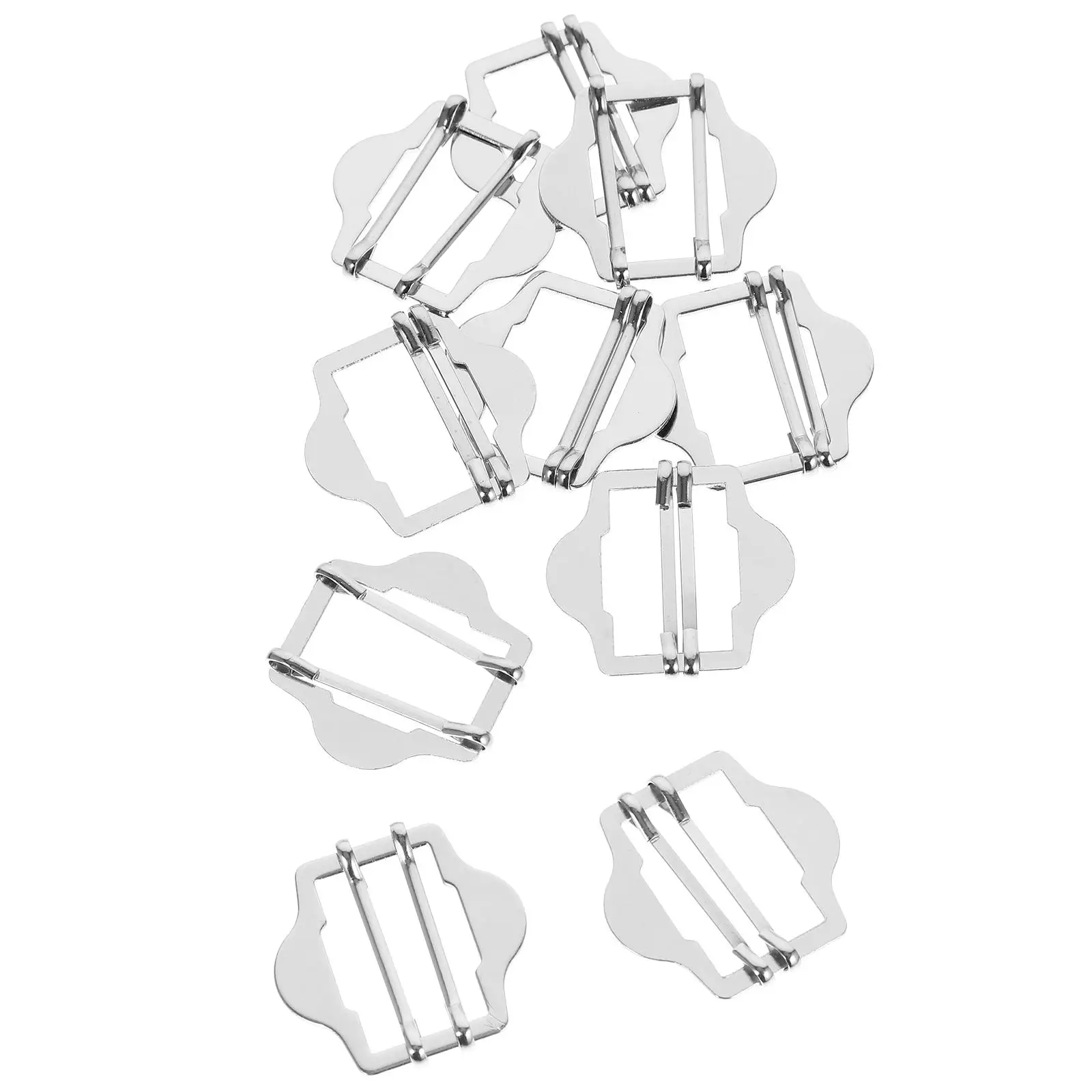 10 Pcs White Metal Sun Buckle Adjustable Waist Belt Buckles Vest Suit Coats Jackets Decorative Clothing Accessories
10 Pcs White Metal Sun Buckle Adjustable Waist Belt Buckles Vest Suit Coats Jackets Decorative Clothing Accessories