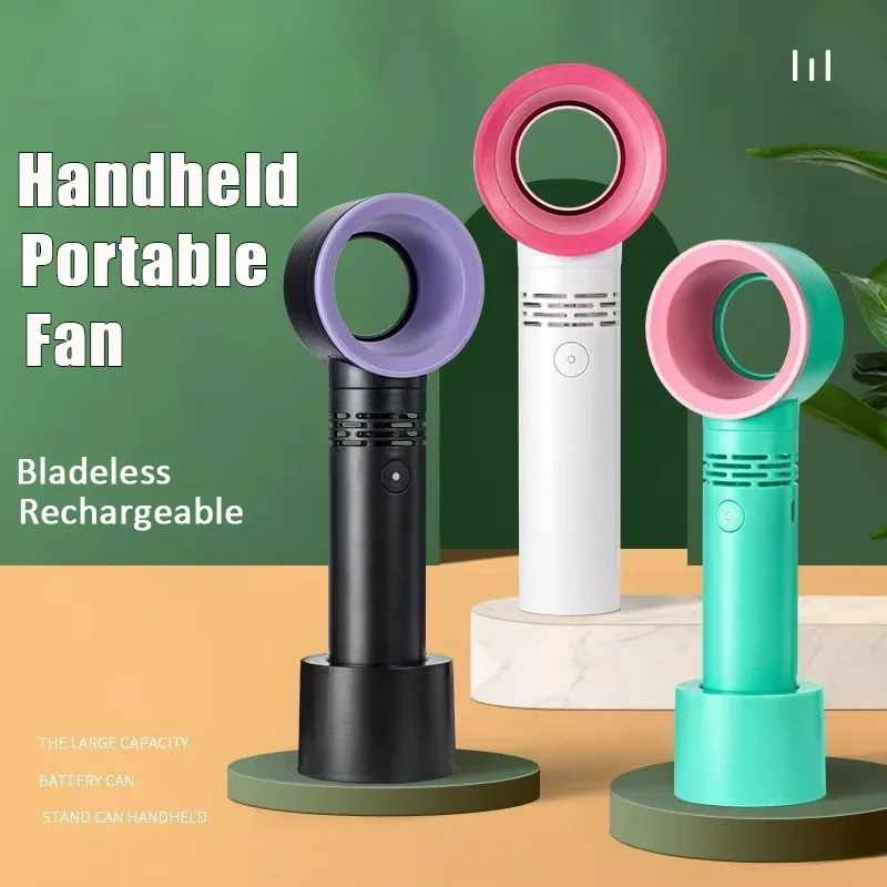 Portable Handheld Small Fan USB Rechargeable Strong Wind Bladeless Adjustable Pocket Fan For Cooling Outdoor
Portable Handheld Small Fan USB Rechargeable Strong Wind Bladeless Adjustable Pocket Fan For Cooling Outdoor