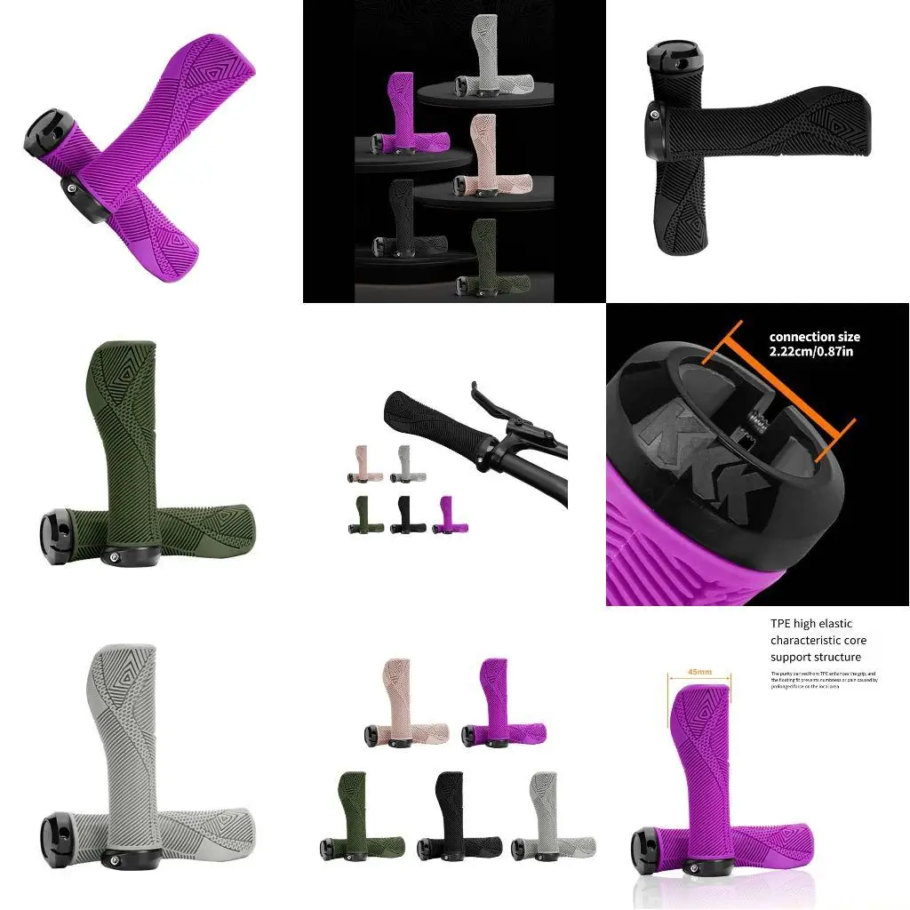 31BE 2pack Versatile Bicycles Handlebars Grip Fashion Comfortable Bicycles Hand Grip for Mountain and Folded Bike
31BE 2pack Versatile Bicycles Handlebars Grip Fashion Comfortable Bicycles Hand Grip for Mountain and Folded Bike