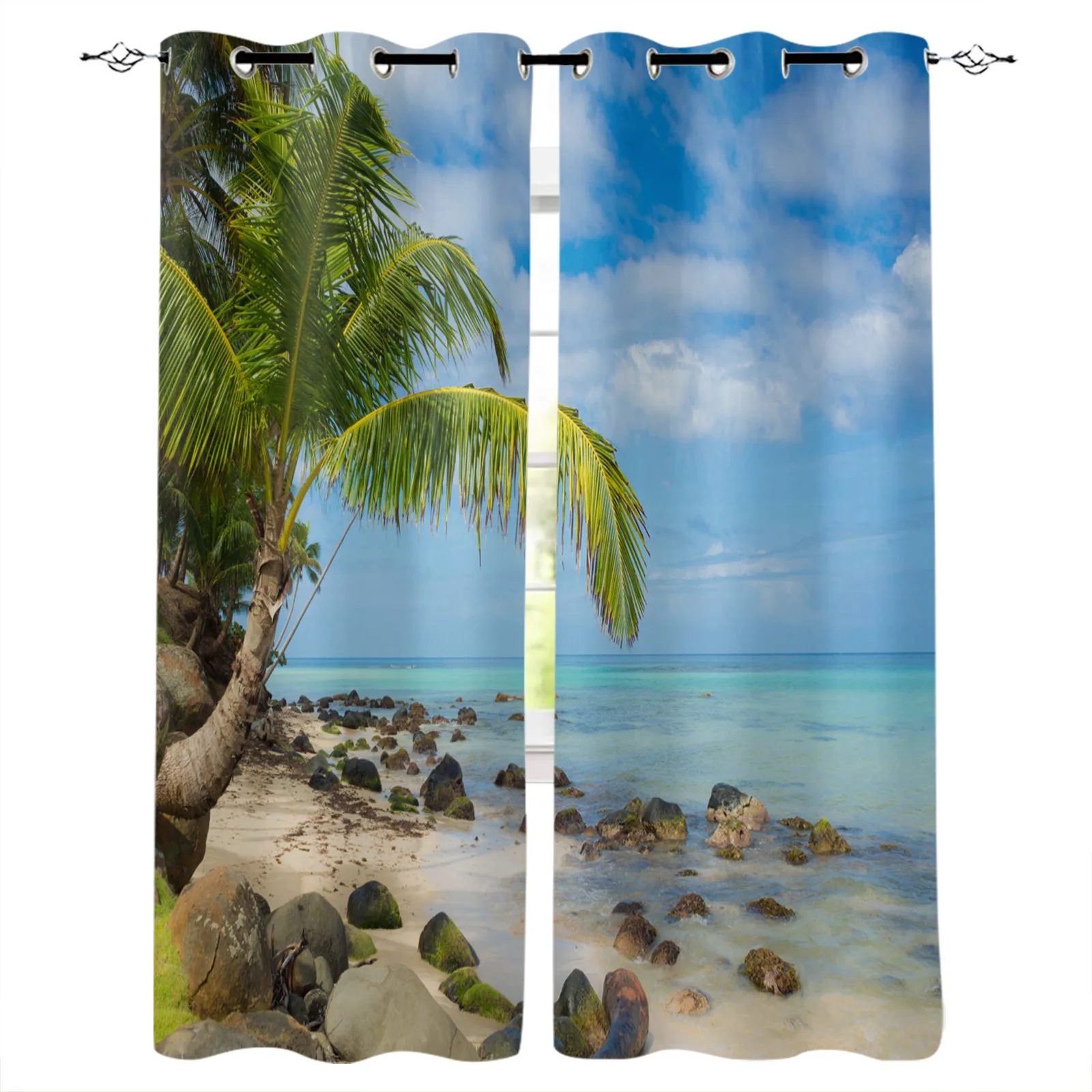 2023 Beach Scenery Palm Trees Reef 3D Printing Curtains Living Room Bedroom Curtain Necessary Home Decoration Kids Window Drapes
2023 Beach Scenery Palm Trees Reef 3D Printing Curtains Living Room Bedroom Curtain Necessary Home Decoration Kids Window Drapes