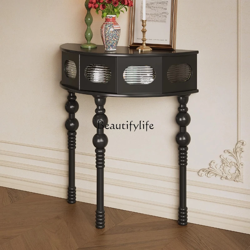 American sofa small side few modern simple solid wood porch cabinet living room
American sofa small side few modern simple solid wood porch cabinet living room