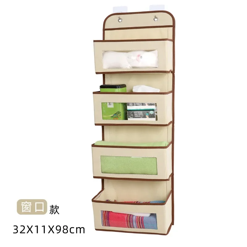Dust-proof Cover Door Behind Bag Storage Hanging Shelf Household Dormitory Storage Bag Organizer
Dust-proof Cover Door Behind Bag Storage Hanging Shelf Household Dormitory Storage Bag Organizer