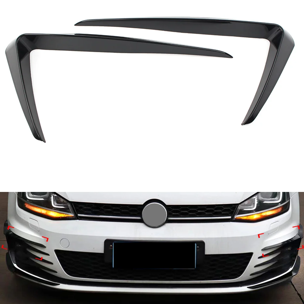 1Pair Car Front Bumper Fog Light Lamp Cover Decoration Trim For VW Golf 7 GTI 2013 2014 2015 2016 Gloss Black ABS Plastic
1Pair Car Front Bumper Fog Light Lamp Cover Decoration Trim For VW Golf 7 GTI 2013 2014 2015 2016 Gloss Black ABS Plastic