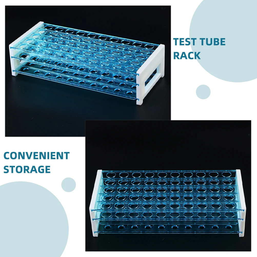 3pcs Test Tube 50 Holes Laboratory Tube Holder Rack 16Mm Pp Material Storage Organizer Vial Rack Stand Space
3pcs Test Tube 50 Holes Laboratory Tube Holder Rack 16Mm Pp Material Storage Organizer Vial Rack Stand Space