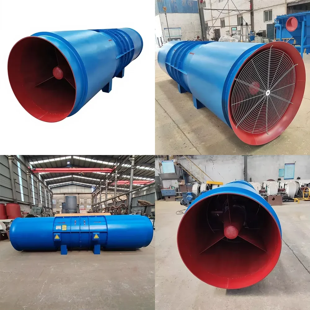 Xinyuan Fengpai SDF Electric Tunnel Axial Flow Fan for Excavation Mining Construction 380V Carbon Steel Blades
Xinyuan Fengpai SDF Electric Tunnel Axial Flow Fan for Excavation Mining Construction 380V Carbon Steel Blades
