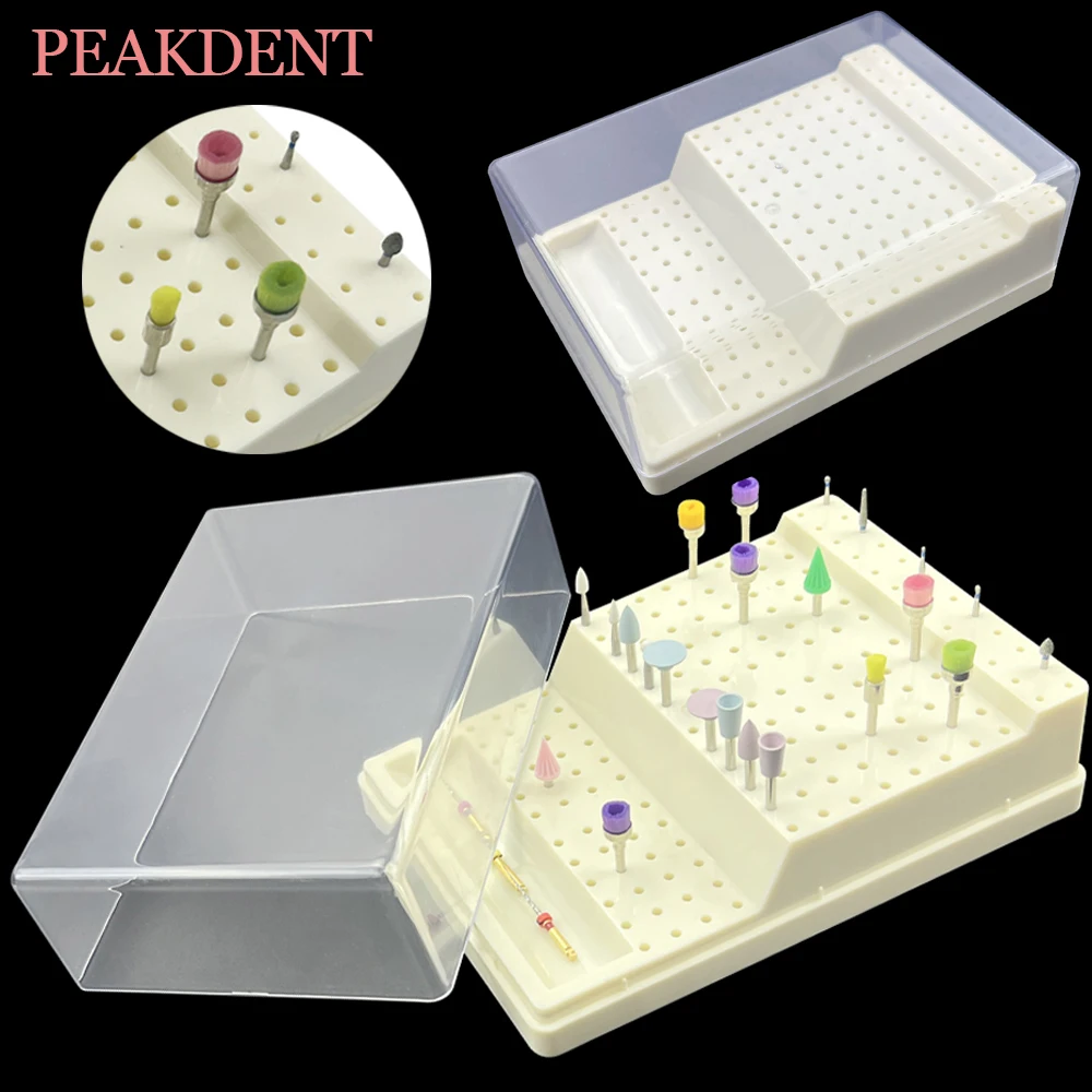 168 Holes Plastic Dental Burs Box Drill Diamond Stand Block Sterilization Placement Case Holder Dentistry Laboratory Instruments
168 Holes Plastic Dental Burs Box Drill Diamond Stand Block Sterilization Placement Case Holder Dentistry Laboratory Instruments