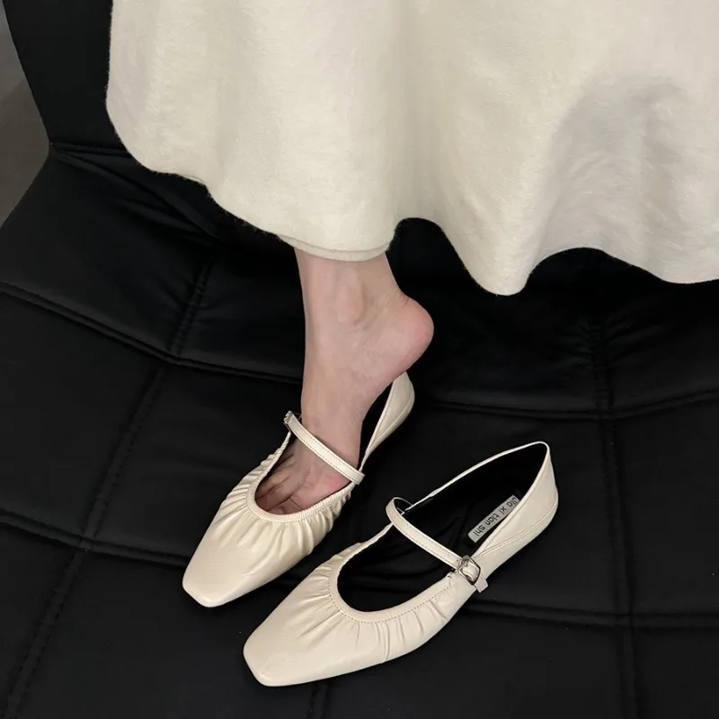 Spring and Autumn Single Shoes Designer Shoes Fashion Buckle Strap 2026 NewLadies Comfort Soft Sole Flat Heel Ballerina Shoes
Spring and Autumn Single Shoes Designer Shoes Fashion Buckle Strap 2026 NewLadies Comfort Soft Sole Flat Heel Ballerina Shoes