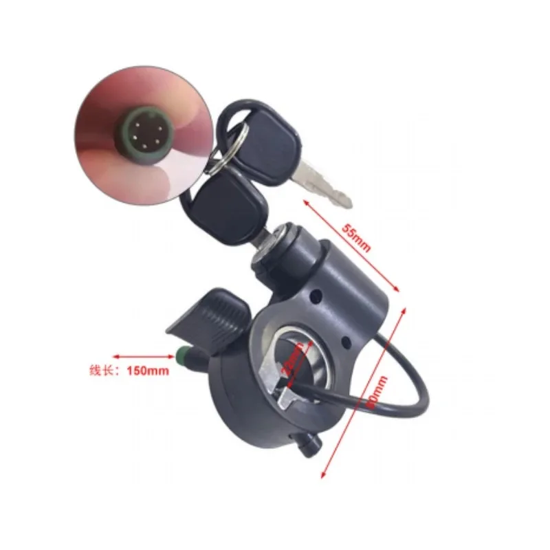 Универсальный пусковой переключатель электрического скутера с ключом и дроссельной заслонкой — электрический дверной замок, совместимый с Kukirin G2 Pro, G2 Max
Универсальный пусковой переключатель электрического скутера с ключом и дроссельной заслонкой — электрический дверной замок, совместимый с Kukirin G2 Pro, G2 Max