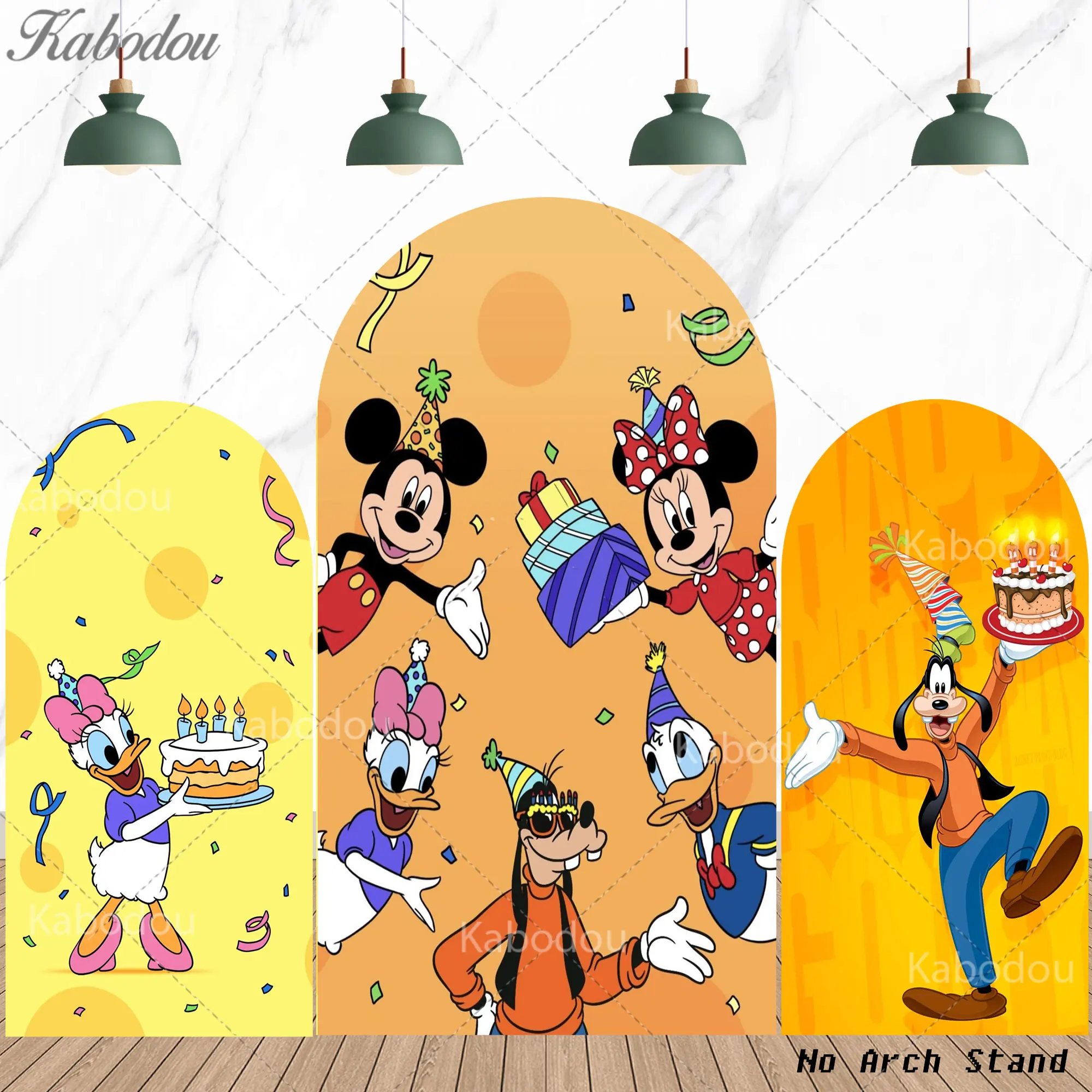 Фон для фотосессии с Микки Маусом, Дональдом Даком и Гуфи, декор для первого дня рождения мальчика, украшение для детского праздника, фон для фото на стену
Фон для фотосессии с Микки Маусом, Дональдом Даком и Гуфи, декор для первого дня рождения мальчика, украшение для детского праздника, фон для фото на стену