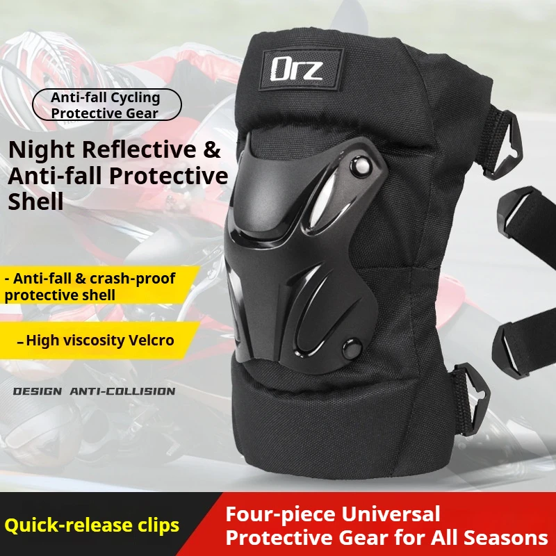 Motorcycle Knee Elbow Pads Set Of Motorcycle Travel Riding Protective Gearanti Fall Windproof Knee Pads Suitable All Seasons
Motorcycle Knee Elbow Pads Set Of Motorcycle Travel Riding Protective Gearanti Fall Windproof Knee Pads Suitable All Seasons