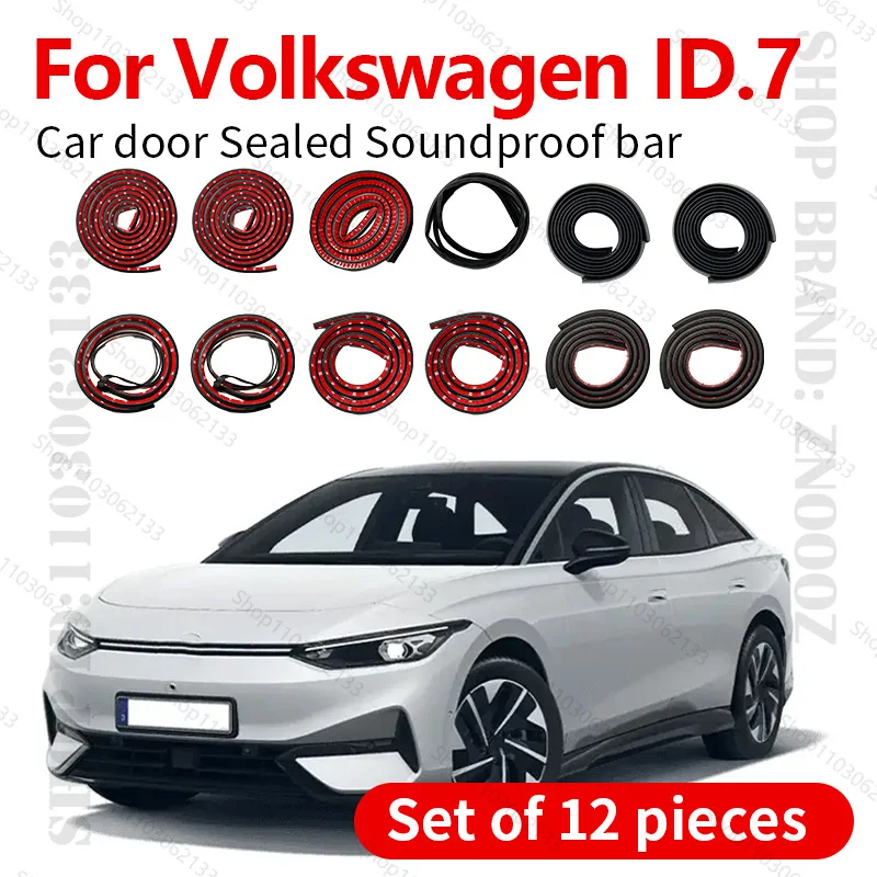 For Volkswagen lD.7 Car Door Seal Strip Rubber Double Layer Sealing Protector Soundproof Strip Dustproof Seal Strip 12PCS Set
For Volkswagen lD.7 Car Door Seal Strip Rubber Double Layer Sealing Protector Soundproof Strip Dustproof Seal Strip 12PCS Set