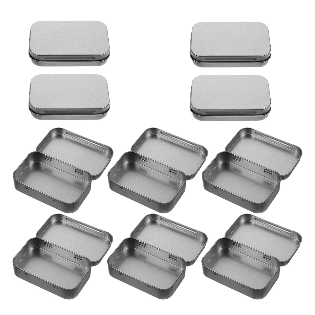 Multifunctional Storage Tin Box Earring Empty Mini Tins Rectangular Case with Lid Necklace Holder Metal Container for Jewelry
Multifunctional Storage Tin Box Earring Empty Mini Tins Rectangular Case with Lid Necklace Holder Metal Container for Jewelry