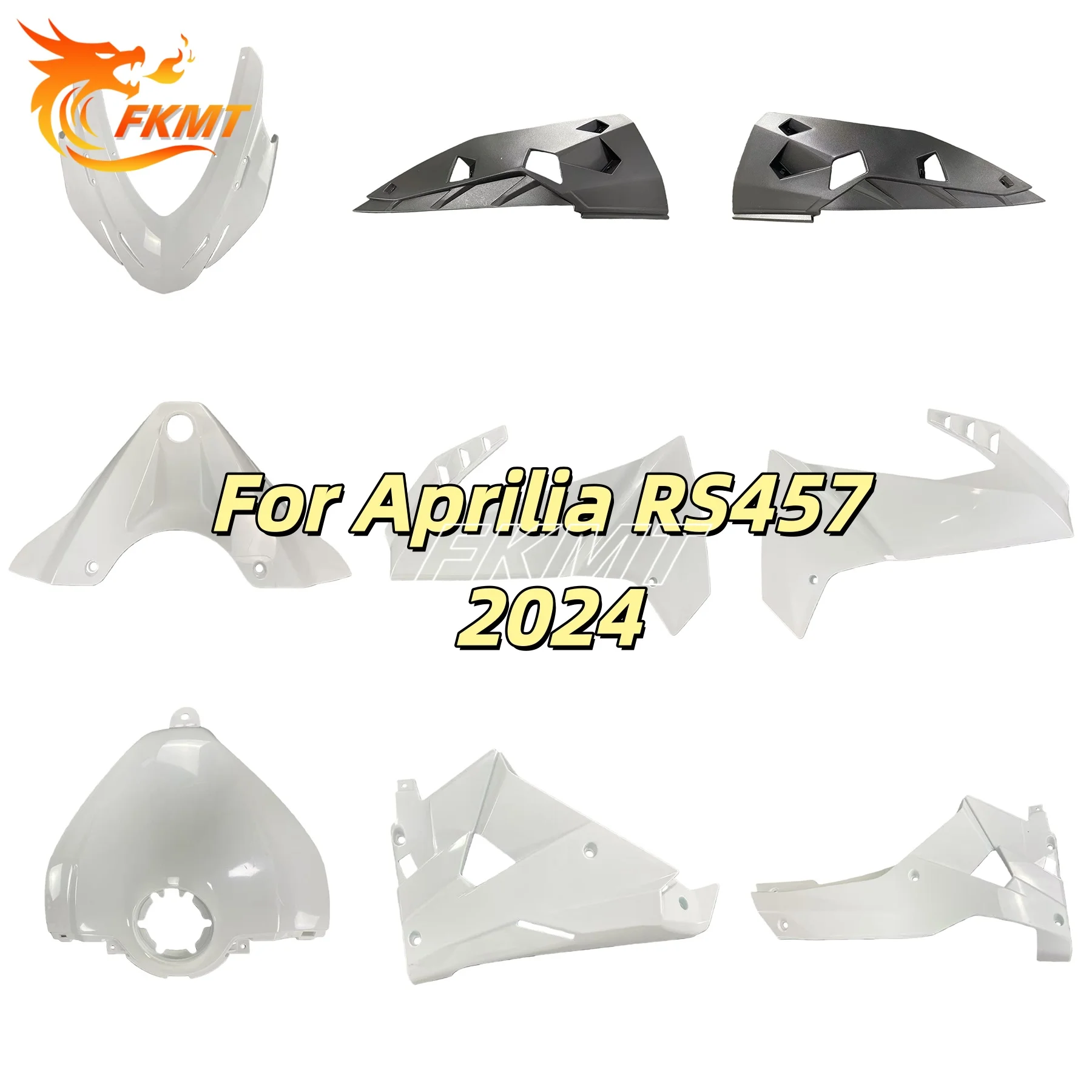 For Aprilia RS457 2024 RS 457 24 Accessories Full Unpainted Motorcycle Winglet Fairing Kit Modification Modified Parts Injection
For Aprilia RS457 2024 RS 457 24 Accessories Full Unpainted Motorcycle Winglet Fairing Kit Modification Modified Parts Injection